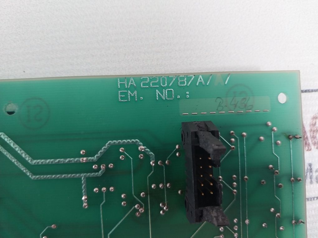 Norcontrol Na1113.1 Operators Panel Ha220787A/A