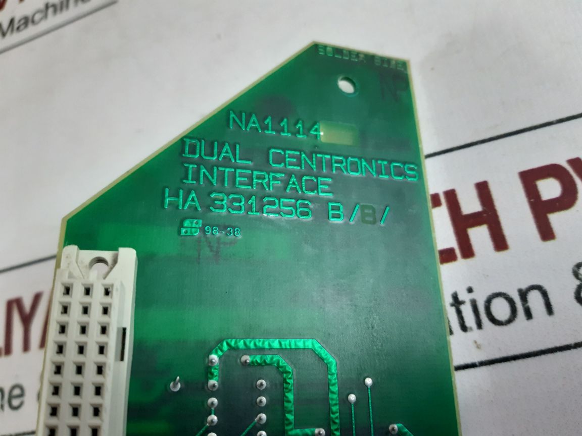 Norcontrol Na1114 Dual Centronics Interface Ha 331256 B/B/