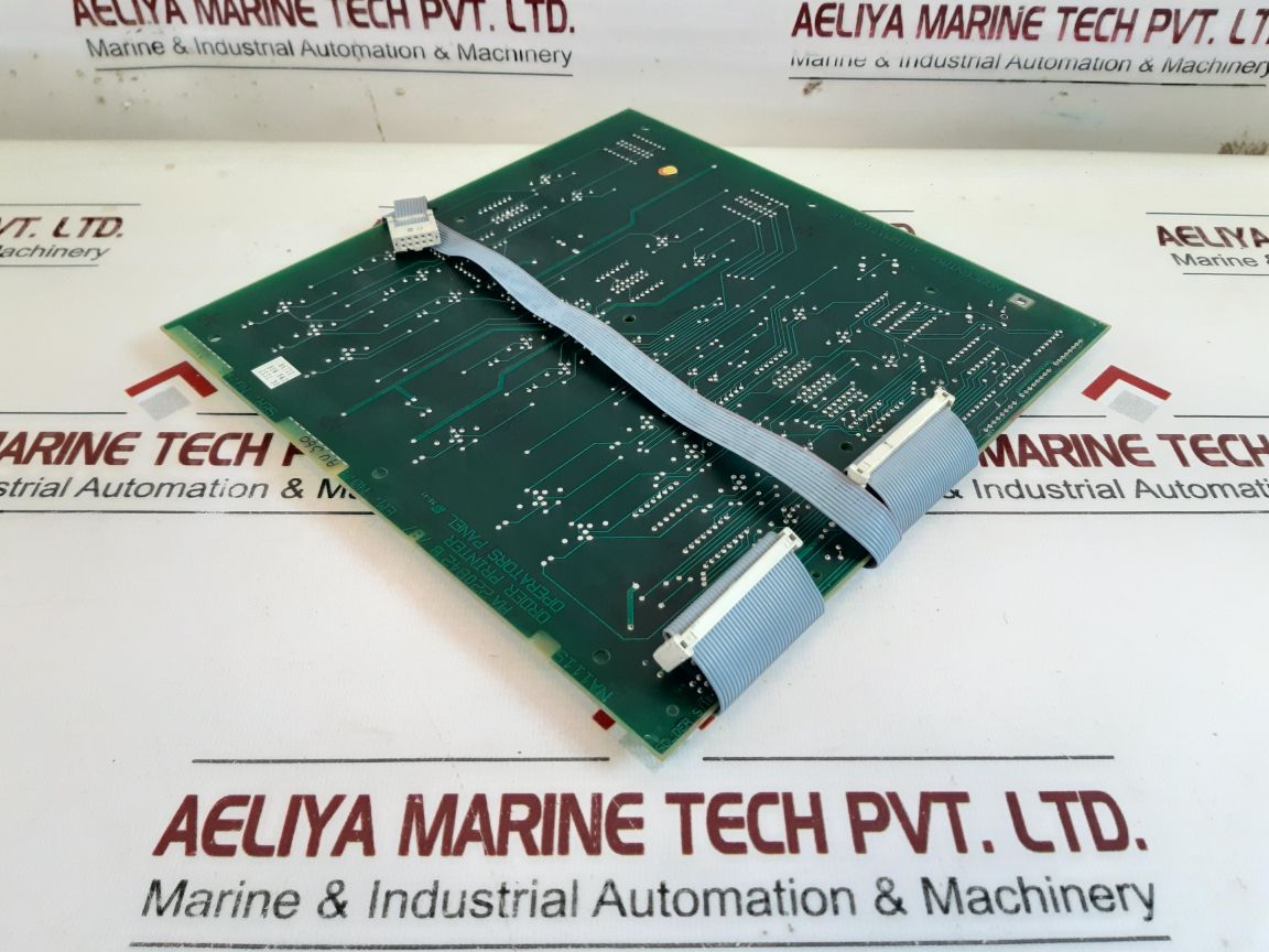 Norcontrol Na1115 Order Printer Operators Panel Ha220842 B/B/