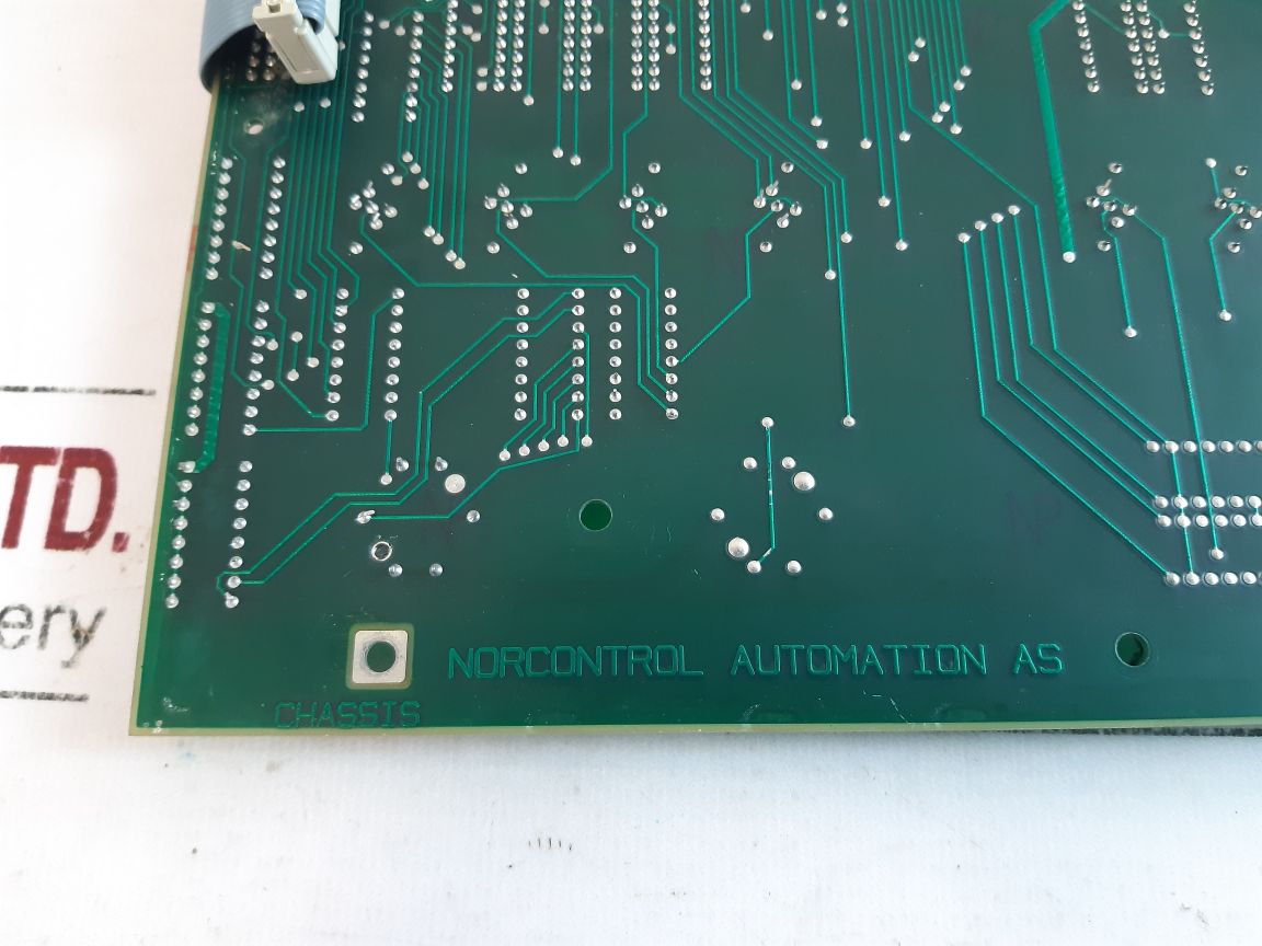 Norcontrol Na1115 Order Printer Operators Panel Ha220842 B/B/