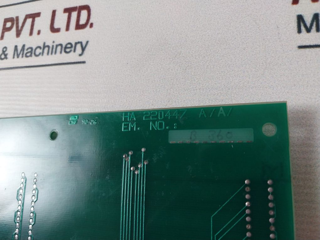 Norcontrol Na 1008.1 Operators Panel Ha 220447 A/A/1352
