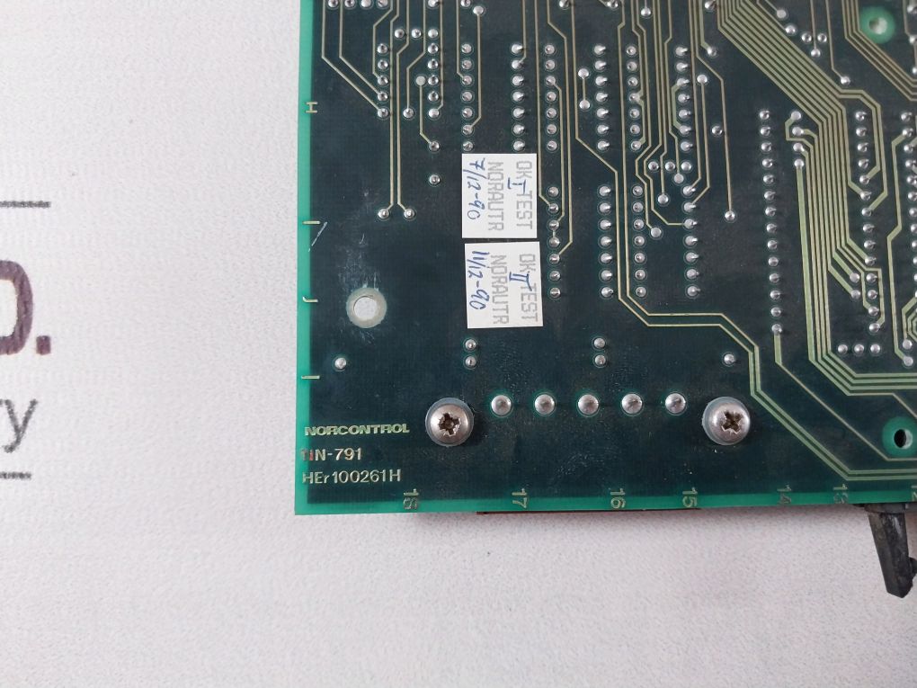Norcontrol Nn-791.10 I/O Processor Card Her 100261H