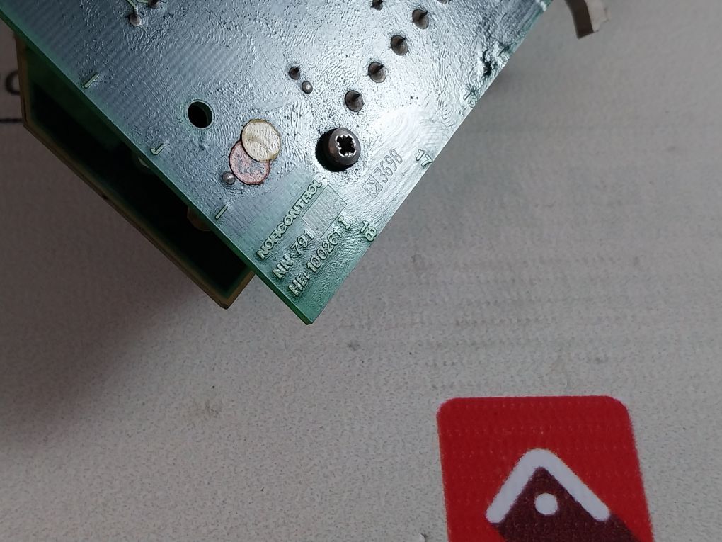 Norcontrol Nn-791 I/O Processor Card With Na1105.1 Nterf Dual Port Memory Card