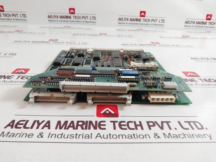 Norcontrol Nn-791 I/O Processor Card With Na1105.1 Nterf Dual Port Memory Card