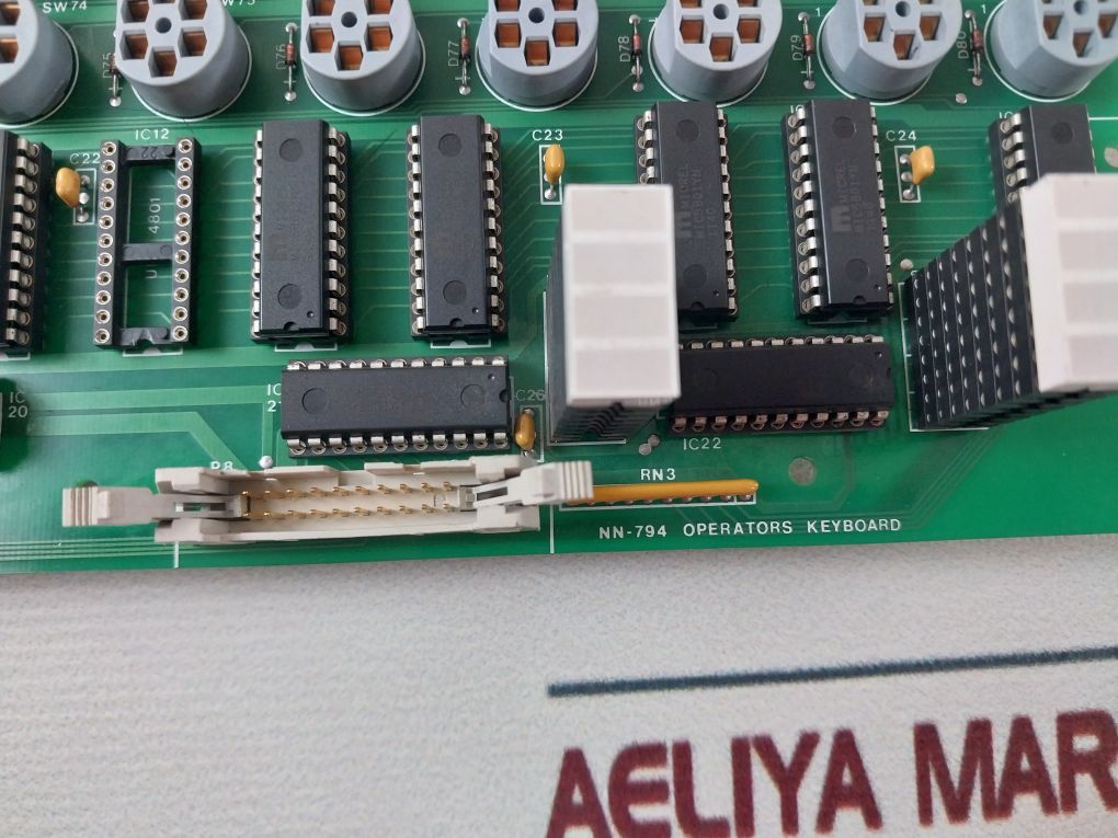 Nor Control Nn-794 Operators Keyboard He110106A 94V