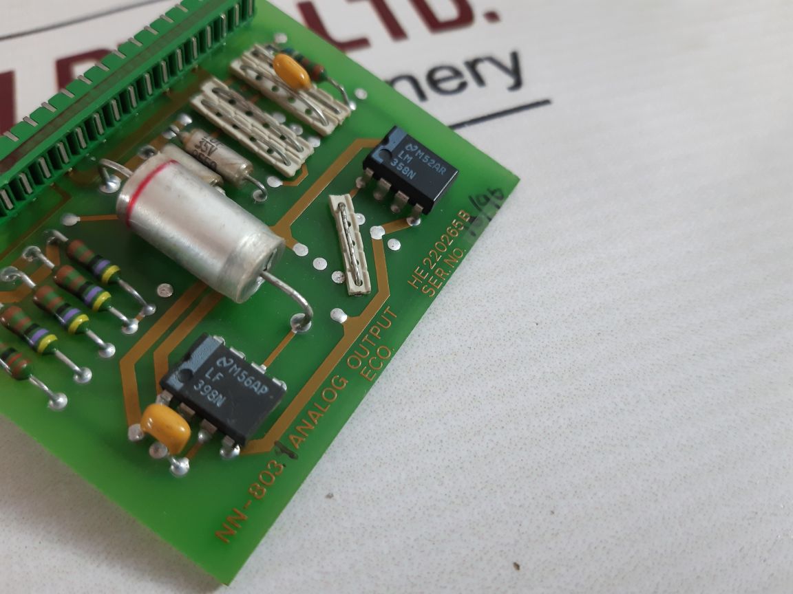 Norcontrol Nn-803.4 Analog Output Eco. Pc Board He 220265 B