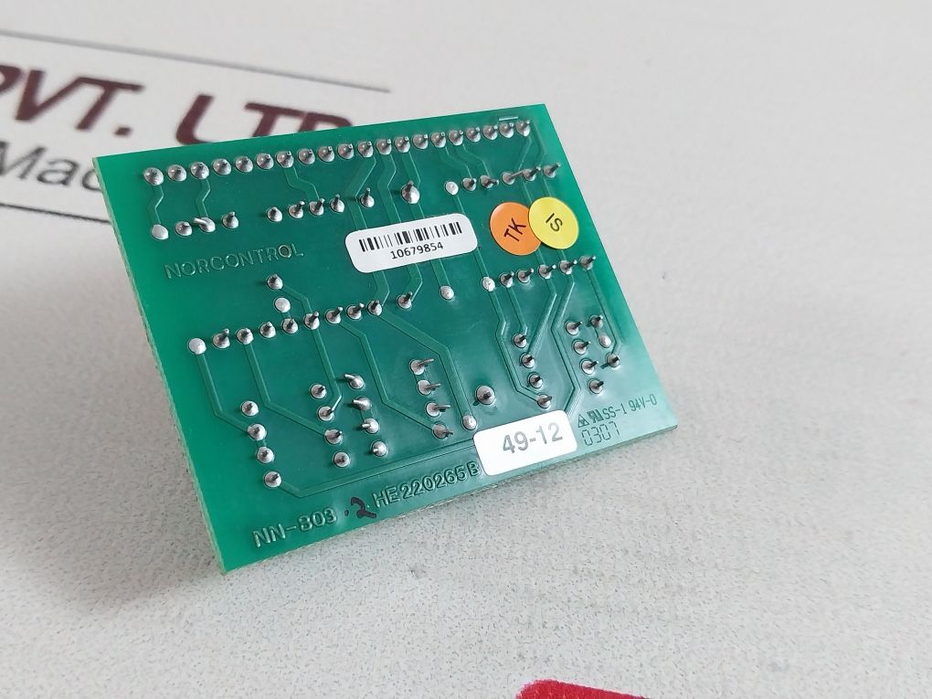 Norcontrol Nn-803.2 Analog Output Module He220265B