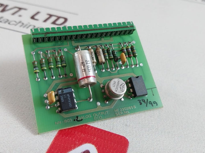 He220265B Norcontrol Nn-803.2 Analog Output Board/Card 