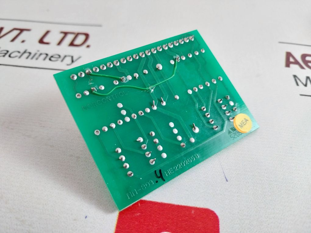 Norcontrol He220265B Analog Output Adaptor Card Nn-803.4