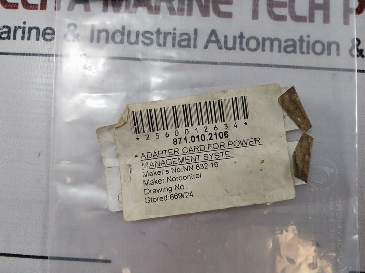Norcontrol Nn-832.16 Analog Input Adaptor