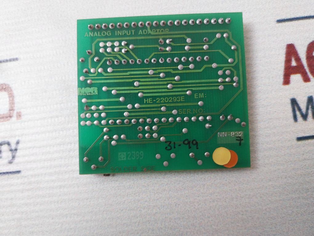 Nor Control Nn-832.7 Analog Input Adapter He-220293E