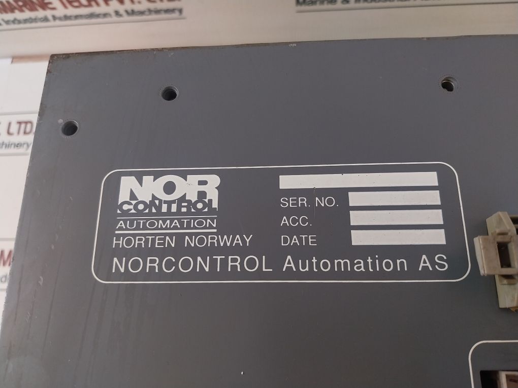 Norcontrol Ssu 8810 Safety System Unit(Not Working)