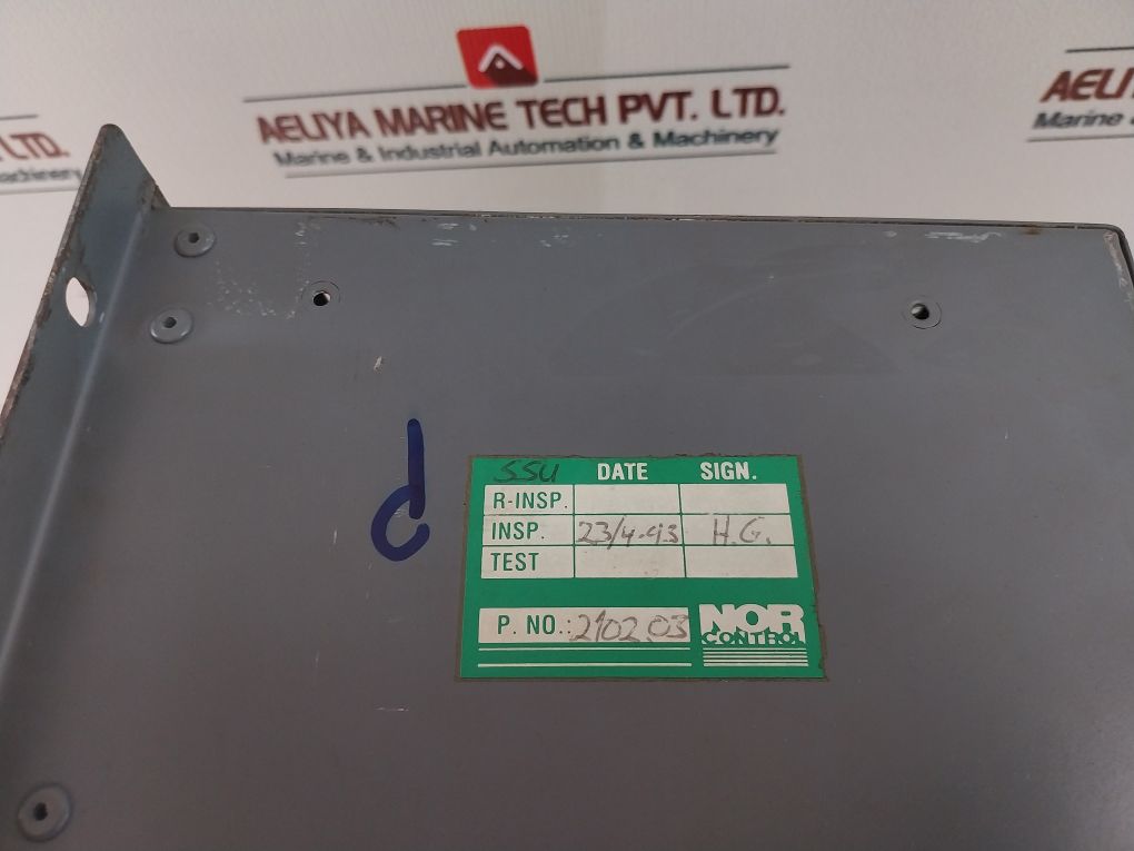 Norcontrol Ssu 8810 Safety System Unit(Not Working)