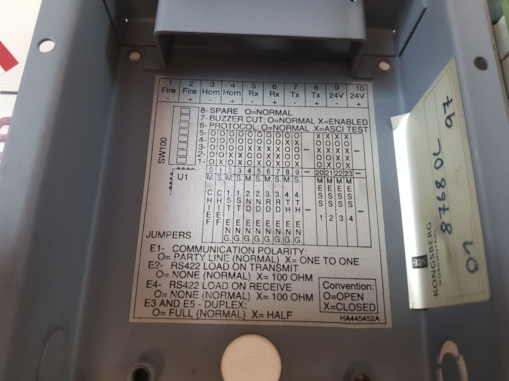 Norcontrol Wtu Watch Timer Unit 24V