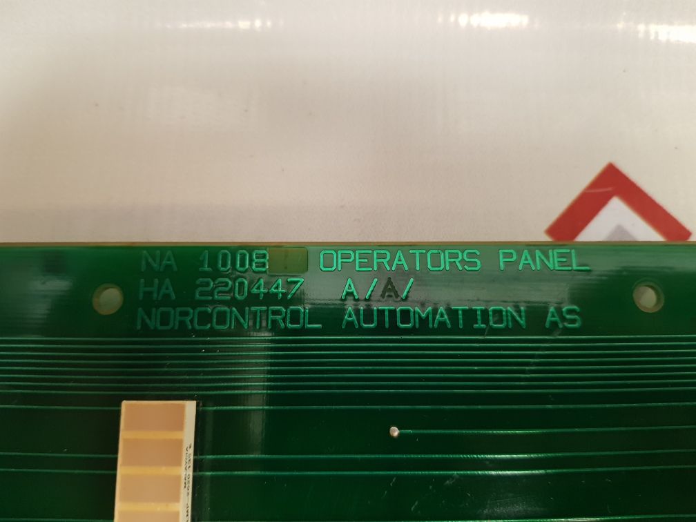 Norcontrols Na 1008 Operators Panel Ha 220447 A/A/
