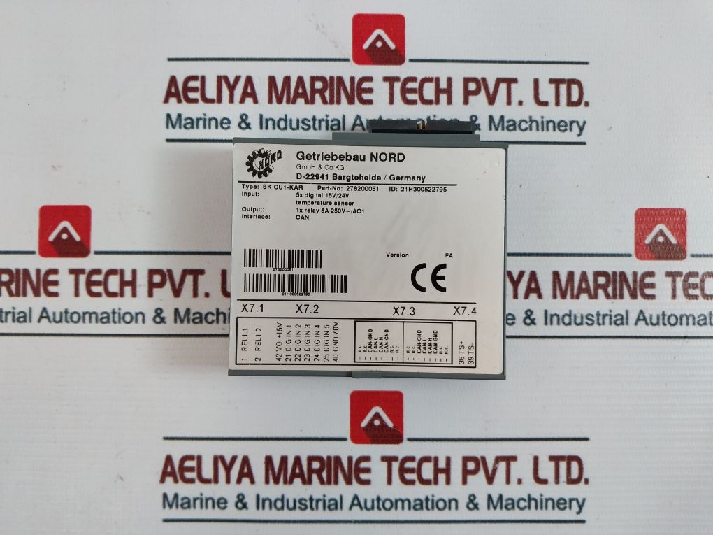 Nord Sk Cu1-kar Temperature Sensor 278200051 