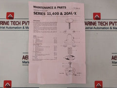 Norgren 11400-100/20Al Pressure Regulator Repair Kit