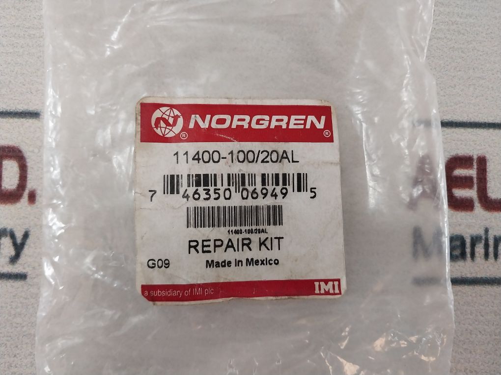 Norgren 11400-100/20Al Pressure Regulator Repair Kit