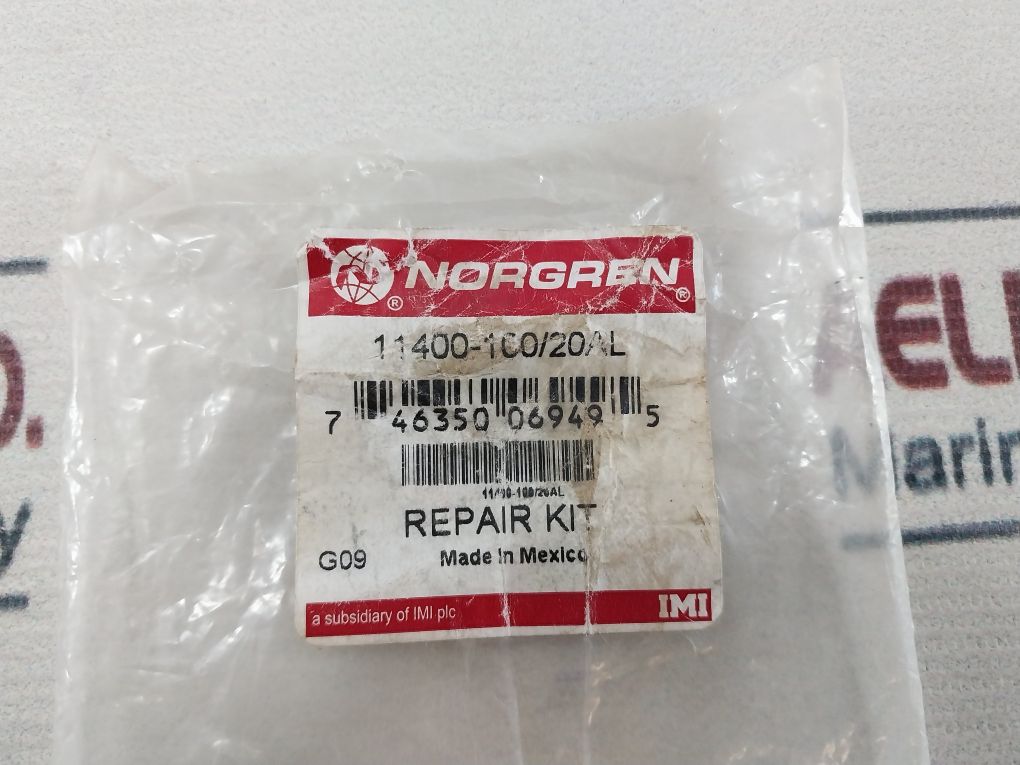 Norgren 11400-100/20Al Compressed Air Regulators Repair Kit