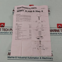Norgren 11400-100/20Al Compressed Air Regulators Repair Kit