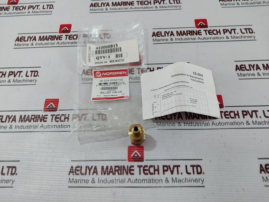 Norgren 16-004-003 Relief Valve