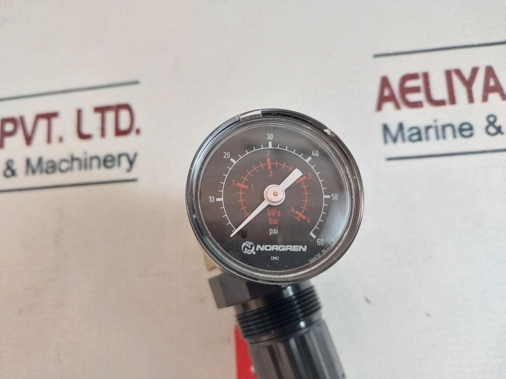 Norgren 18-013-211 Pressure Gauge Set 0-60 Psi