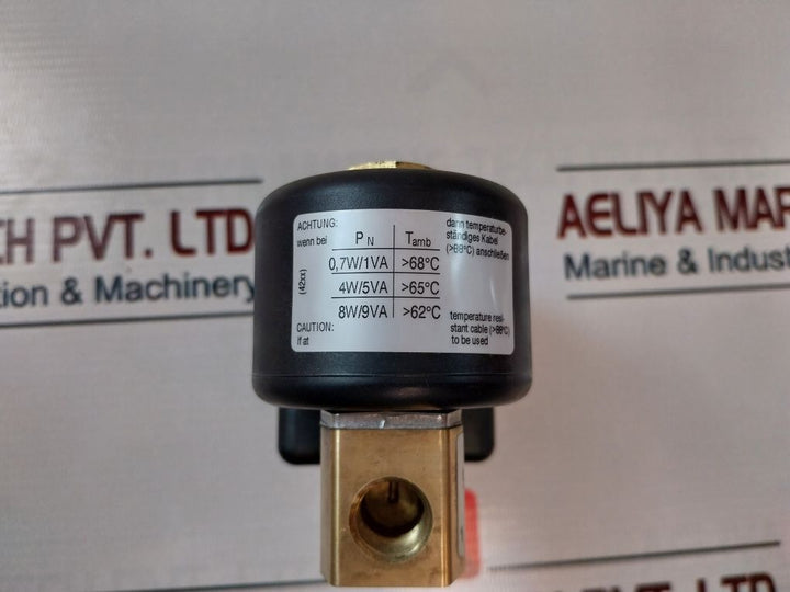 Norgren 9600210-4220-d Solenoid Valve Kema 98 Atex 4452X