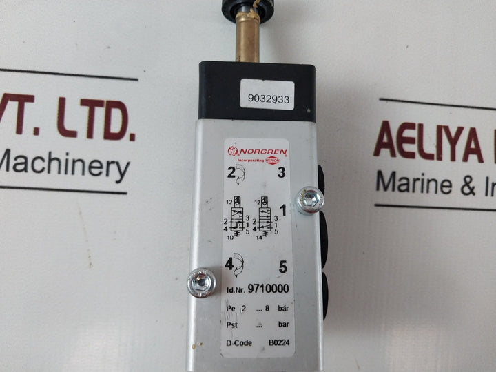 Norgren 9710000 Solenoid Valve 9032933 Free Shipping