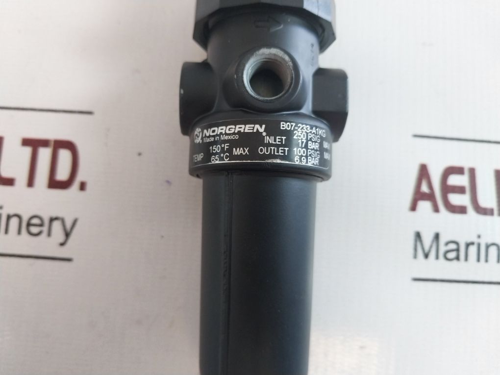 Norgren B07-233-a1Kg Filter Pressure Regulating Valve