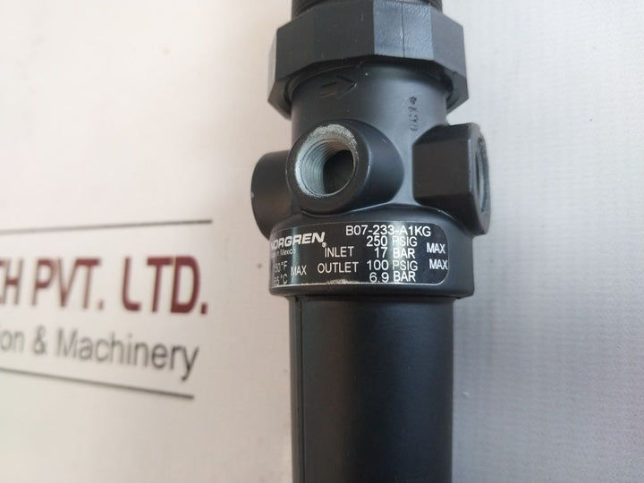 Norgren B07-233-a1Kg Filter Pressure Regulating Valve