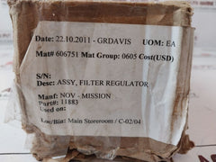 Norgren /Nov B74G-4Ak-qd3-rmg Filter Regulator