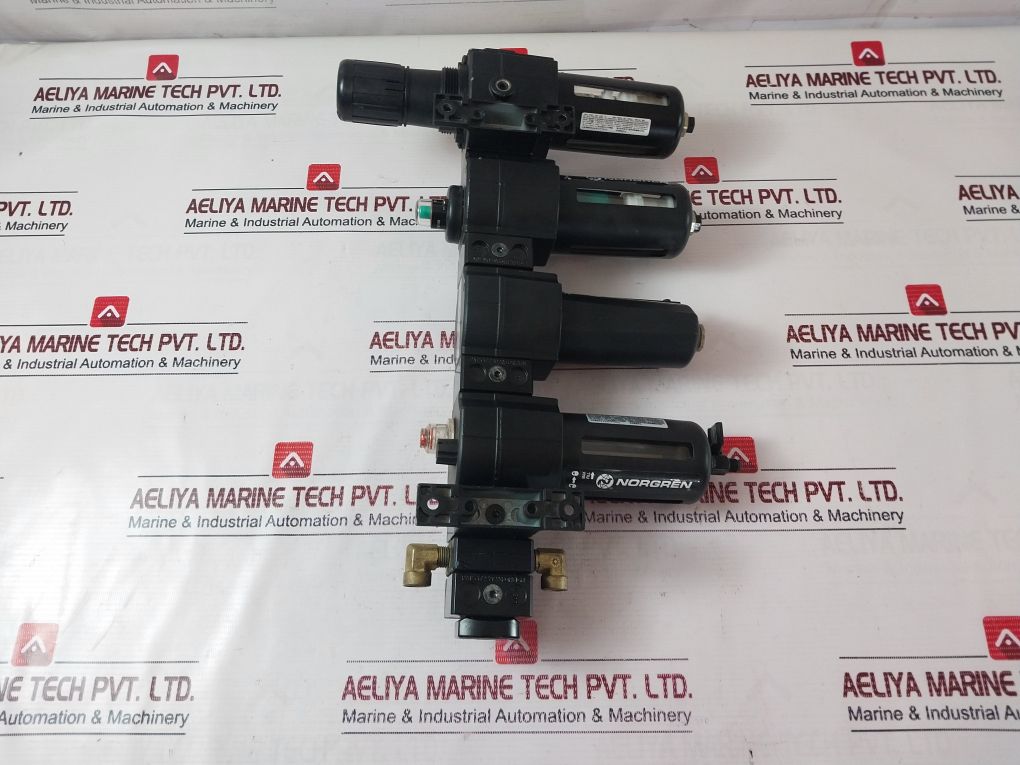 Norgren B74G4Gkap1Rmg Pneumatic Filter Regulator 150 Psig/10 Bar/1.04 Mpa