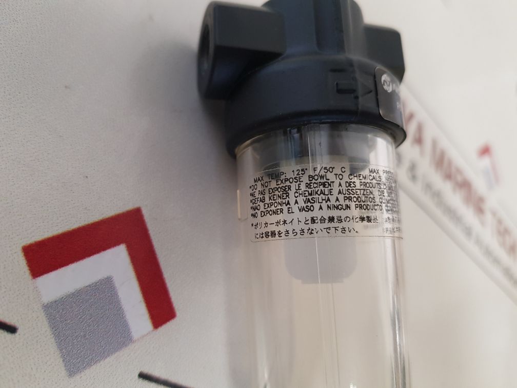 Norgren F07-100-m3Tg Pneumatic Filter Temp 125°F