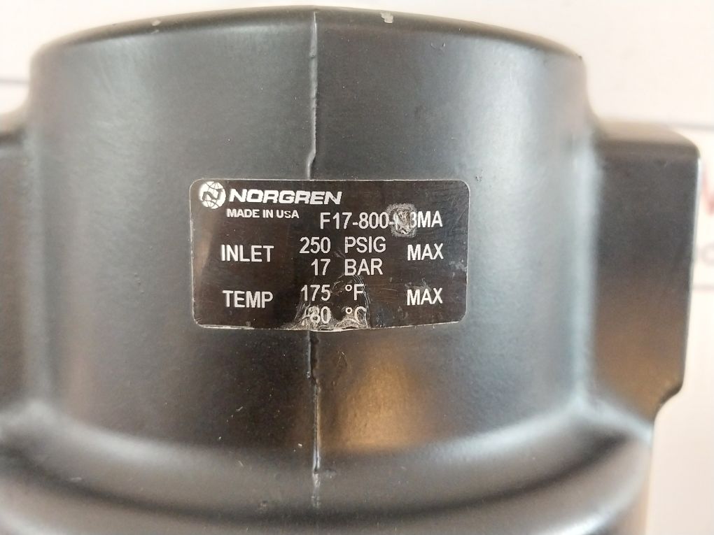 Norgren F17-800-m3Ma Filter 250 Psig