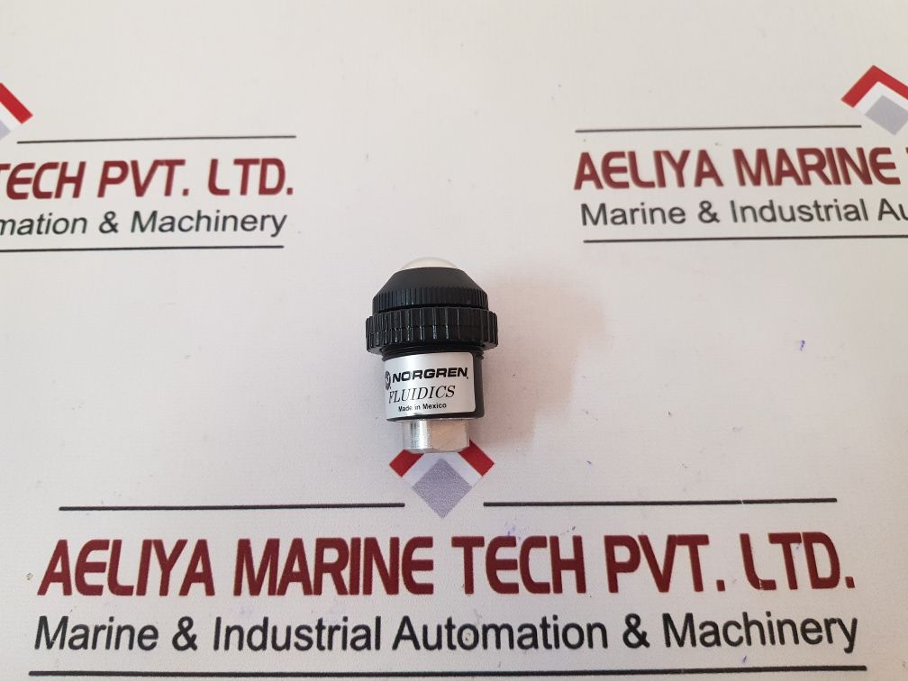 Norgren Fluidics Yellow Panel Mount Pressure Indicator