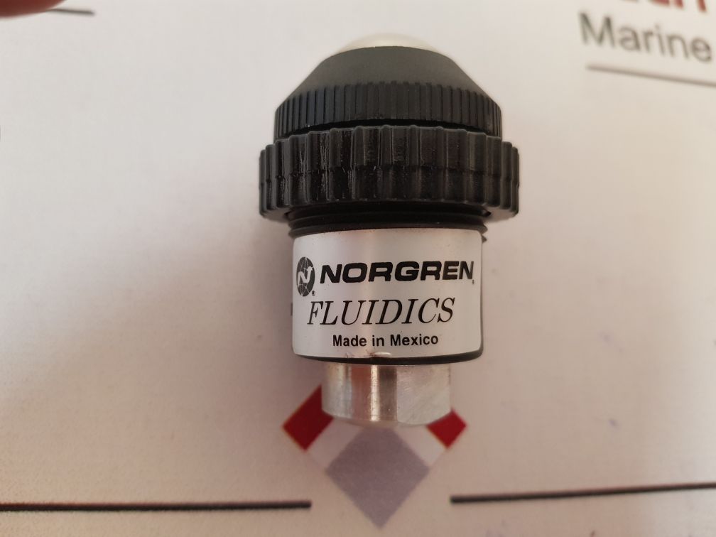 Norgren Fluidics Yellow Panel Mount Pressure Indicator