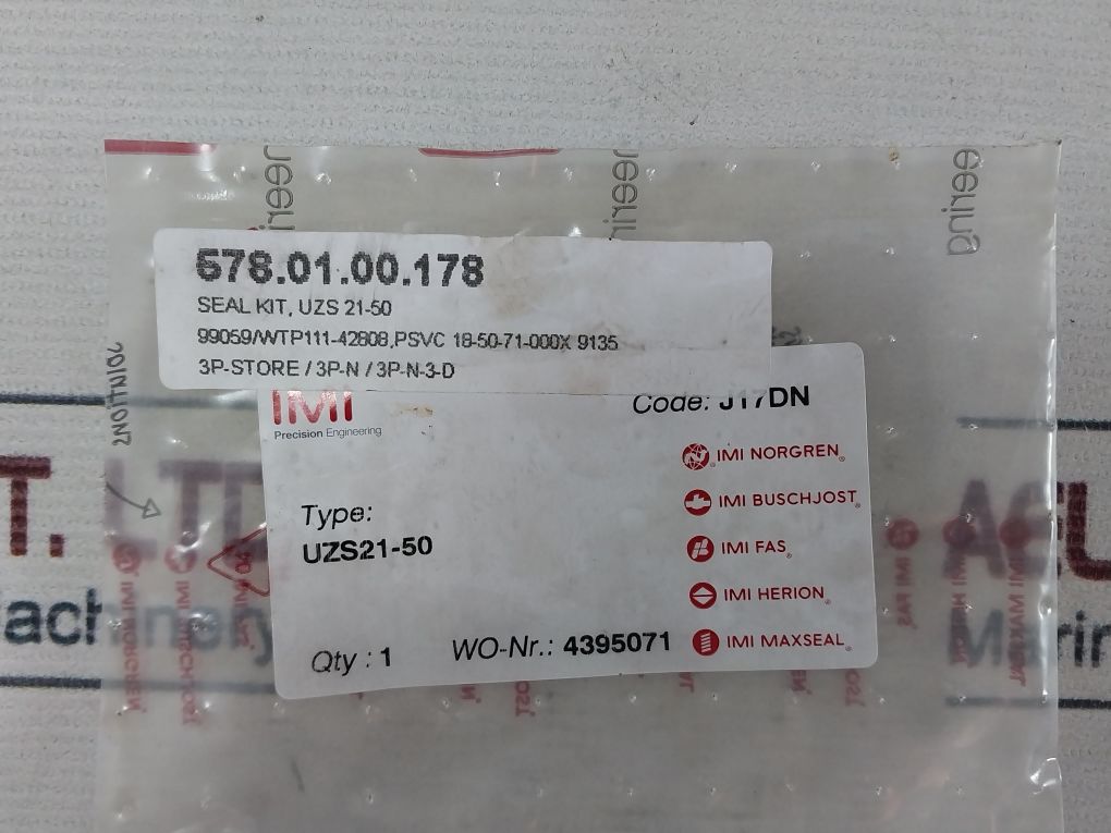 Norgren M/P70166/1 Seal Kit