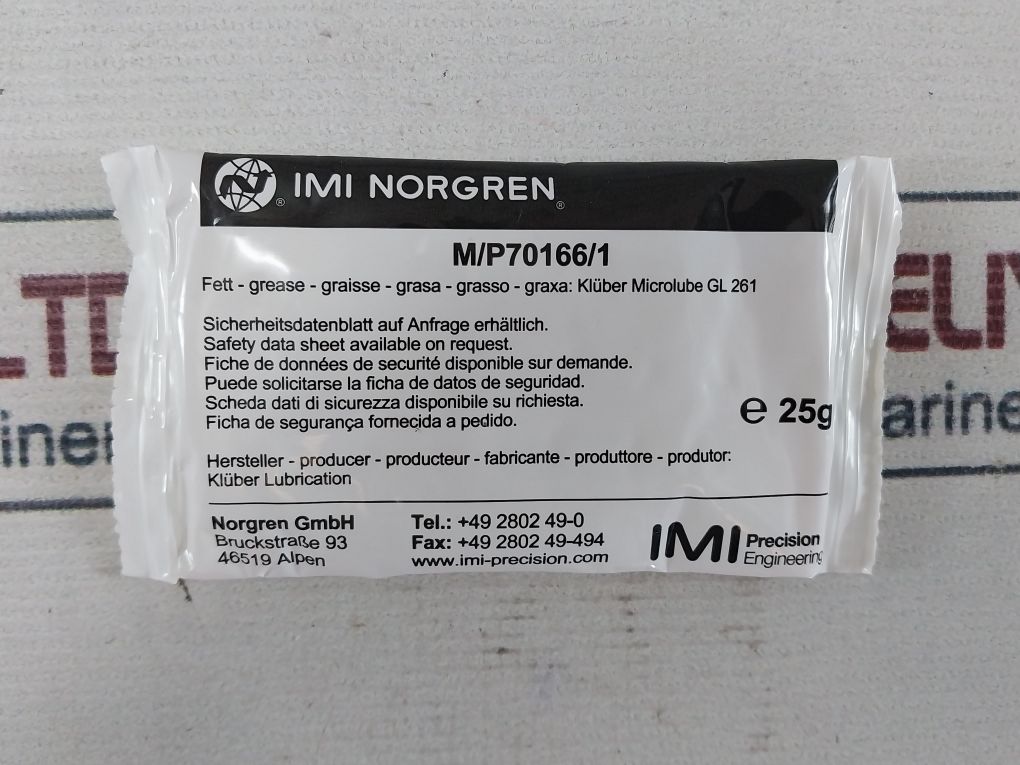 Norgren M/P70166/1 Seal Kit