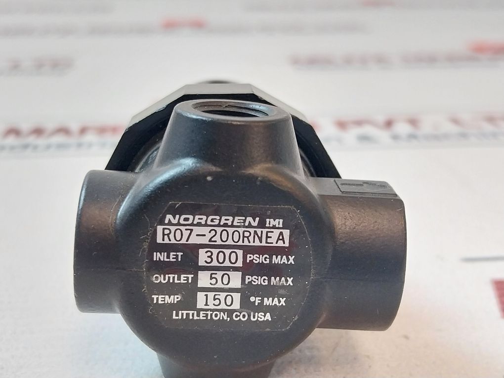 Norgren R07-200Rnea Pressure Regulator 300 Psig