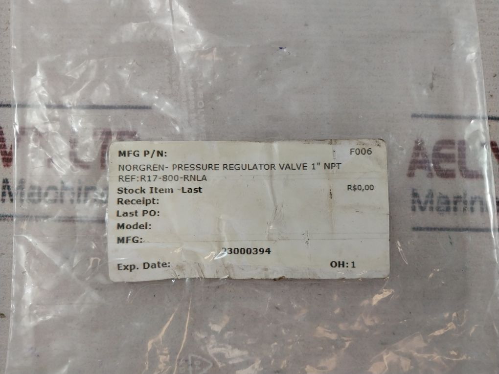 Norgren R17-800-rnla Pressure Regulator