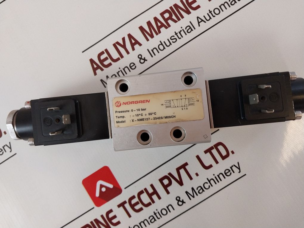 Norgren X-nme127-23425 /M09Ch Solenoid Valve -10°C ÷ 55°C 