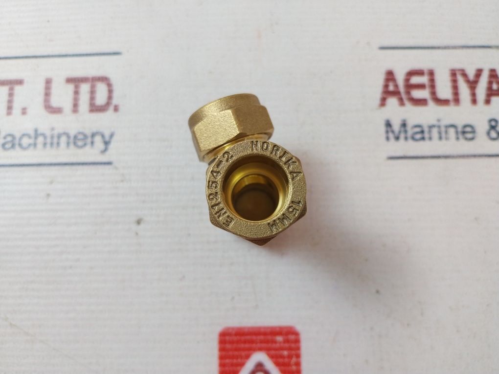 Lot Of 4X Norika En1254-2 Compression Mi Tee 15Mm