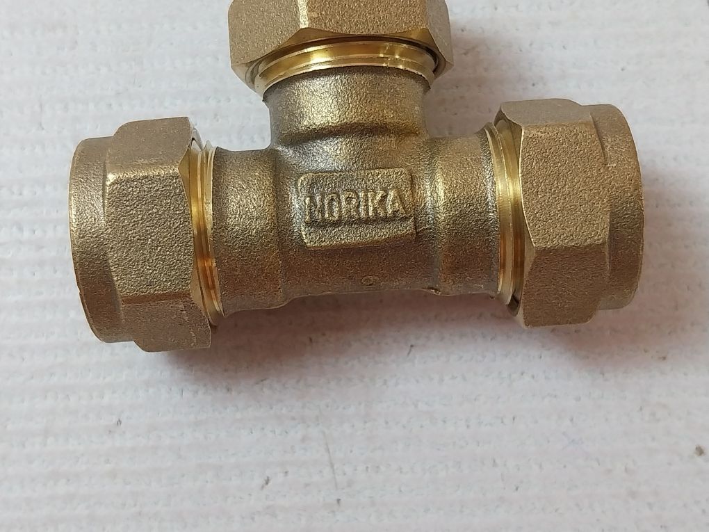 Lot Of 4X Norika En1254-2 Compression Mi Tee 15Mm