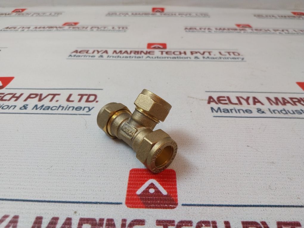 Lot Of 4X Norika En1254-2 Compression Mi Tee 15Mm