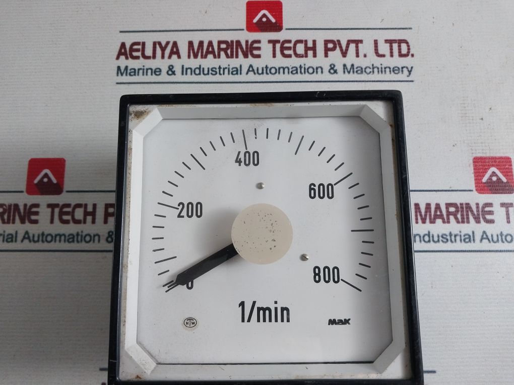 Noris-tachometerwerk 0-800 1/Min Prq144 Techo Meter 389294