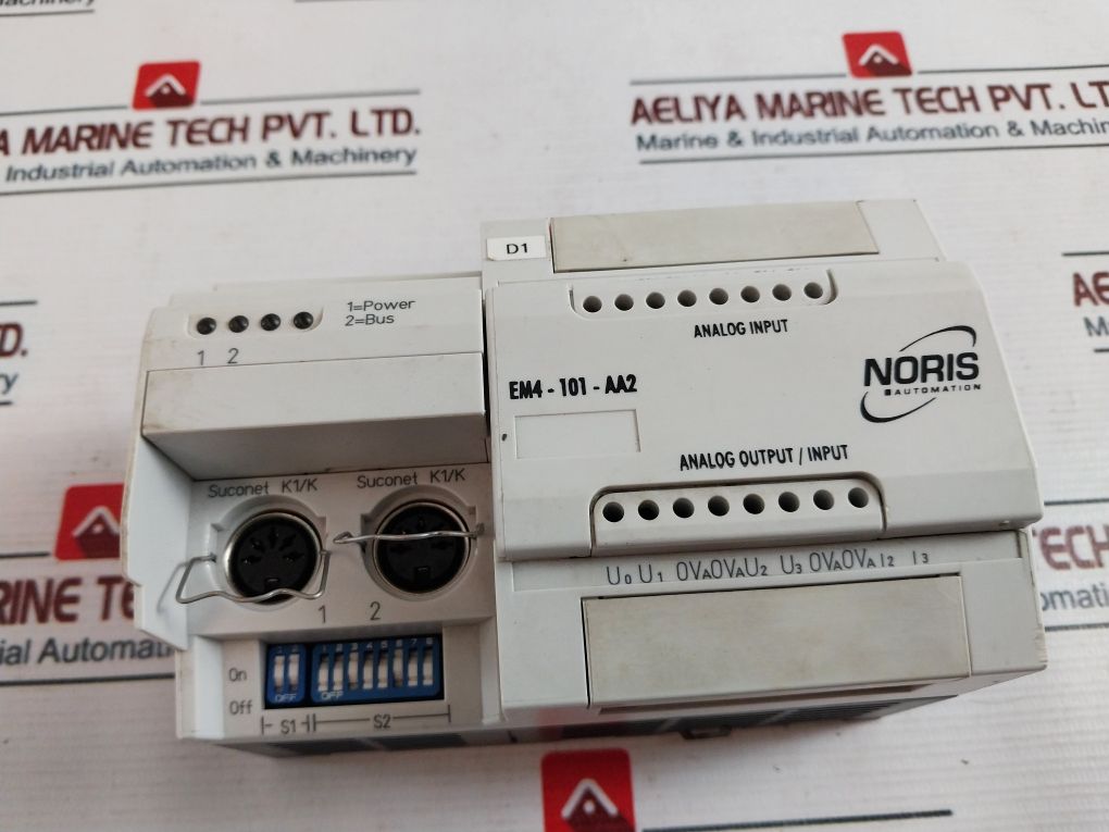 Noris Em4-101-aa2 Analog Input Module 24Vdc 0,15A