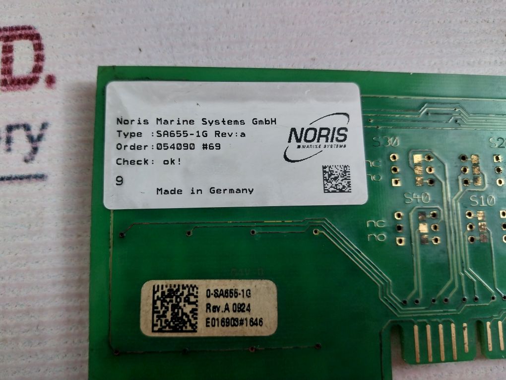 Noris Sa655-1G Pcb Card