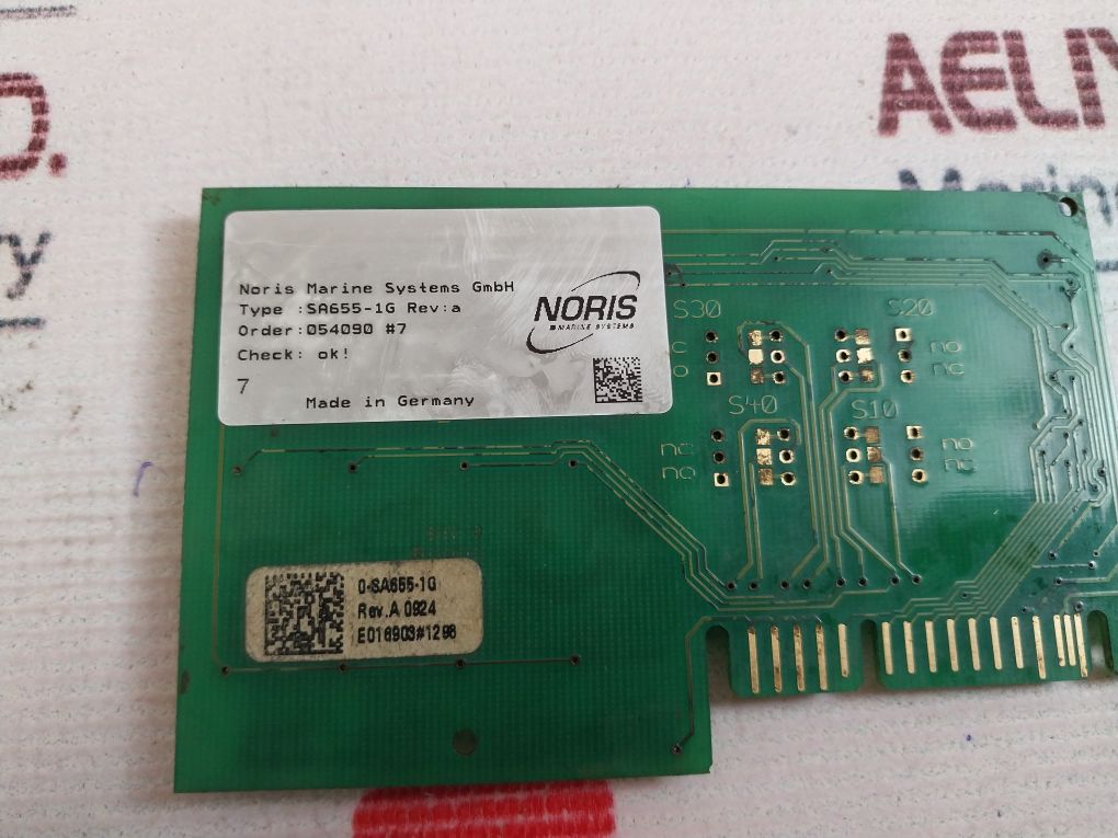 Noris Sa655-1G Pcb Card Rev: A