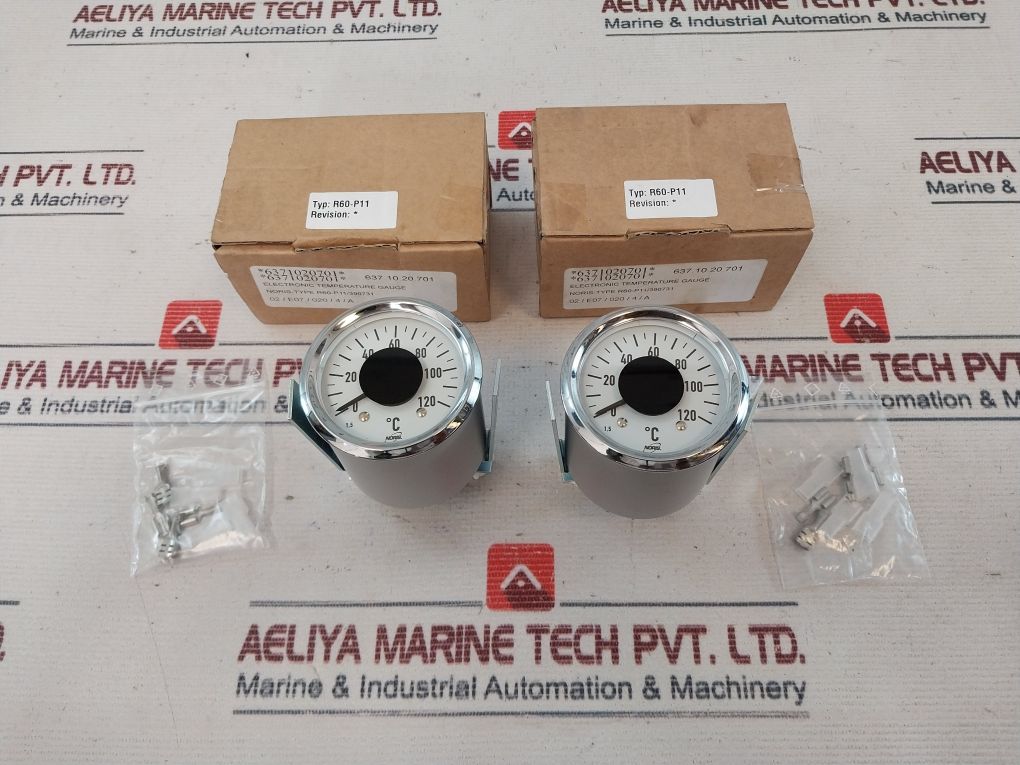 Noris Tachometerwerk R60-p11 Electronic Temperature Gauge