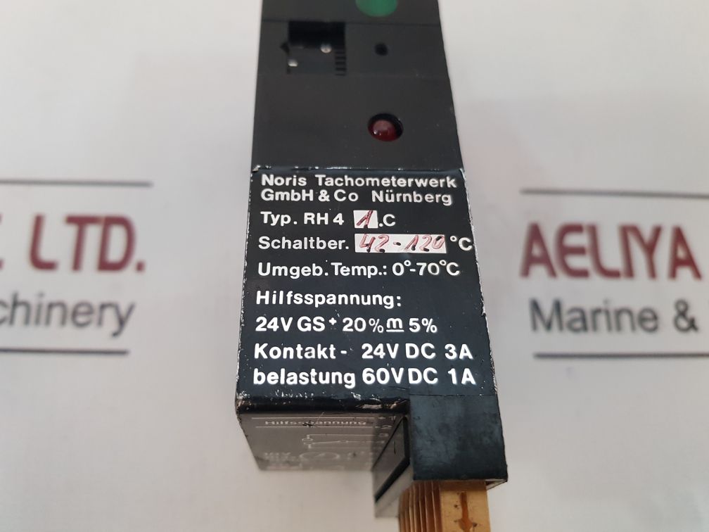 Noris tachometerwerk rh41c power supply